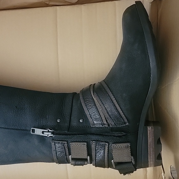 Sorel lola tall boots black mud - Picture 6 of 9